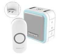Honeywell Carillon de Porte - Sonnette Plug-in Sans Fil - Portée jusqu'à 150 m -