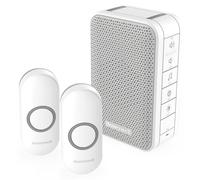 Honeywell DC313NFB, blanc, 84 dB, usage domestique, IP55, 2 pièces, boutons
