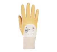 Honeywell Gants Monsun 105 taille 9 curry tricot de coton avec nitrile EN 388 cat. II Quantité:10