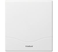 Honeywell Sonnette mécanique D142 – 6-12 V 75 dBA – Blanc