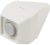 BOUTON POUSSOIR POIRE BLANC