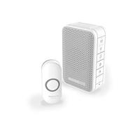 Honeywell Sonnette sans fil DC313N Série 3 - LED, portée 150 m, 6 sonneries - Blanc