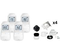 Honeywell Home Evohome Honeywell EVO-TRV4 Pack de têtes thermostatiques