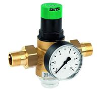 Honeywell Home - Réducteur de pression DN20, avec raccord à vis et manomètre D06F-3/4AM