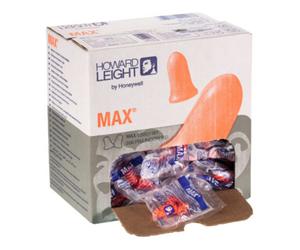 Honeywell Howard Leight Jeu de bouchons antibruit, 200 paires MAX, Type: 200 Quantité:200