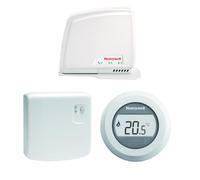 HONEYWELL KIT Y87RFC CON TERMOSTATO, RECEPTOR Y PASARELA Blanc/Gris 210 x 187 x 100