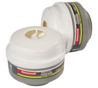Honeywell North® 1035459PSS Twin ABEK1P3 Filtres pour masques HM500 Lot de 2 filtres à baïonnette de rechange