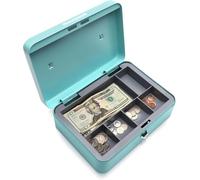 Honeywell Safes & Door Locks 6112TL Caisse à monnaie standard en acier avec serrure à clé Noir