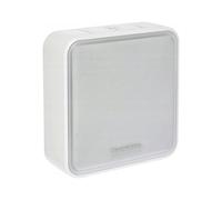 Honeywell Serie9 carillon filaire 8 tonalités 90dB LED fonction répétiteur blanc carillon de remplacement pour l'extension radio de sonnettes filaires