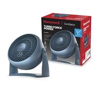 Honeywell ventilateur TurboForce Power (fonctionnement silencieux pour rafraîchissement, inclinaison variable à 90°, 3 vitesses, option de fixation murale, ventilateur de table) HT900NE4