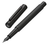 Hongdian Fountain Pen Forest Black Matte Extra Fine Nib Classic Design With Converter And Metal Box