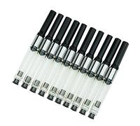 HongDian Lot de 10 convertisseurs d'encre pour stylo plume Diamètre d'alésage 3,4 mm