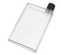 Hongjingda Bouteille d'eau plate - Gourportable élégante - 350 ml/420 ml Bouteille pour ordinateur portable, écologique, sans BPA, pour les activités scolaires en plein air, la sport