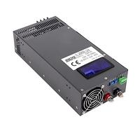 HONGPOE Bloc d'alimentation à découpage 2000 W 0-24 V 83 A DC, alimentation régulée réglable avec affichage numérique, transformateur adaptateur convertisseur AC vers DC pour bande lumineuse LED