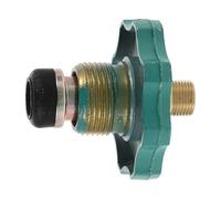 HONITANO Adaptateur à Gaz de Camping Compact en Alliage Cuivre-Zinc pour Convertisseur de Cartouche de Propane, Connecteur Portable pour Réchaud de Camping en Aventure