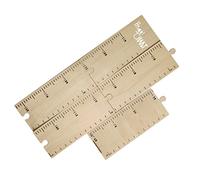 HONITANO Règle De Hauteur Bois Toise De Croissance Adhésive Règle De Mesure Pour Garçon Fille