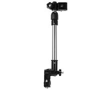 HONITANO Support Parapluie Réglable Acier Renforcé Fixation pour Poussette Déambulateur et Scooter Base Rotative Pratique Durable et Facile à Installer Noir