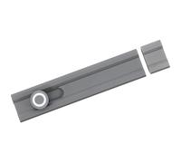 HONITANO Verrou de Porte Encastré Adhésif en Alliage D'aluminium Vintage | Perçage, Pose Adhésive, Lueur Nocturne, Pêne Renforcé, pour Fermeture Intérieure et Coulissante