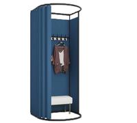 HONKERW Magasin de vêtements Salle d'essayage Portable Temporaire Mobile Confidentialité cabine essayage