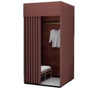 HONKERW Salle d'essayage mobile portable, magasin de vêtements, pièce amovible cabine essayage