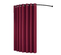 HONKERW Tige en forme de C, cabine d'essayage simple, dressing portable cabine essayage