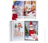 HonLena The Elf on The Shelf Lampe pour Fille, Rouge et Blanc