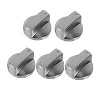 HONMEET 10pièces Boutons De Acier Pour Cuisinière à Pour Remplacement De Panneau De Compatible Avec Four Et Plaque De
