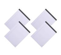HONMEET 4 Pièces Bloc-notes Notepad A4 Ligné en Papier Blanc, Déchirables | Carnet de Notes Ligné, Sous-main Pratique, Cahier Bloc Note Ligné, Fournitures de Bureau
