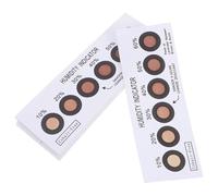 HONMEET 40 Pièces Carte Indicatrice D'humidité 6 Points Réutilisable en Papier pour Surveillance Instantanée du Stockage Électronique et Contrôle D'humidité Précis