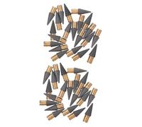 HONMEET 70Pièces Têtes de Remplacement pour Crayons Sans Encre Recharges et Pratiques Crayon Graphite Remplaçable pour École et Bureau