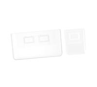 HONMEET Boîtes de Rangement Murales Ps 2 Pièces pour Fichiers et Journaux Capacité Suffisante pour Organiser Bijoux et Accessoires, Décoratives et Adaptées pour Boutique ou Dortoir