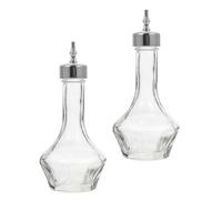 HONMEET Bouteille shaker à cocktail verre 50ml lot de 2 avec design étanche et dosage précis pour bars à cocktails et utilisateurs passionnés