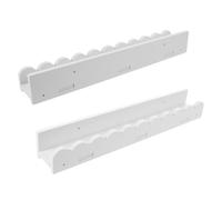 HONMEET Étagère Murale Magnétique PVC Blanc Ondulé, Livres D’garçon et | Rangement Ajustable à Modules Repositionnables, Bords Arrondis, Surfaces Lisses, pour Mur ou Support Métallique