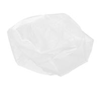 HONMEET Housse Intérieure de Pouf en Polyester Blanc, Style Moderne et Minimaliste, Détachable Rangement Facile, Accessoire pour Canapé Paresseux
