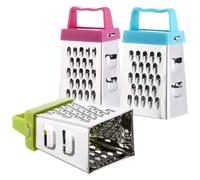 HONMEET Mini râpe à légumes en acier inoxydable 3pcs, trancheur à légumes, facile à nettoyer, pour légumes et cuisine