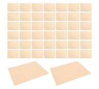 HONMEET Papier Sulfurisé Alimentaire 100 Feuilles Prédécoupé 40X30 CM Papier Kraft Naturel Léger Antiadhésif Compatible Barbecue Friteuse à Air pour Cuisson de Légumes et