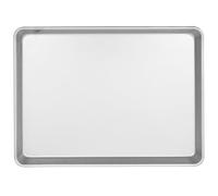 HONMEET Plaque à biscuits en alliage d'aluminium résistante de forme rectangulaire pour cuisson au four et présentation, adaptée aux amateurs de pâtisserie
