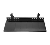 HONMEET Plateau de Chevalet Professionnel Léger et Pratique en Plastique Noir Amovible Évite la Chute des Outils pour Pinceaux de Peinture pour Artistes en Atelier