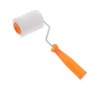 HONMEET Rouleau Débulleur en Plastique pour Chape Autonivelante à Picots de 13 Mm, Outil Longévité pour Peinture Époxy de Sol, Élimine Efficacement les Bulles D'air