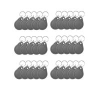 Honmidatek Badge RFID Supplémentaire pour KW02 KW06 KW07, Visiophone Connecté Interphone Vidéo, Reconnaissance Sensible, Anti-Copie, Poids léger, Étanche, 30 pcs