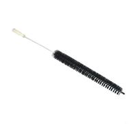 Honseadek Brosse de nettoyage pour radiateur avec poils en nylon pliables de 70 cm et manche ergonomique en bois, long et fin pour une élimination efficace de la poussière, de la saleté et des poils