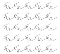 Honseadek Kit de réparation par soudage plastique 500 pièces pour tôle, pare-chocs et carrosserie - Agrafes ondulées en acier (0,6 mm/0,8 mm) - Résistantes à la rouille (clous de soudage de type S de