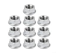 Honseadek Lot de 10 écrous de barre pour tronçonneuse Echo CS352 CS-310 CS-370 CS-271T CS-3510 Fixations en métaux lourds pour l'entretien de bûcheron
