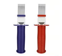Honseadek Lot de 2 peignes à ailettes en acier inoxydable pour nettoyage du condensateur AC, lisseur d'aileron de radiateur et brosse d'entretien de bobine CVC avec poignée ergonomique