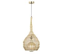 Honsel 60287 Lampe Suspendue, Goldfarben