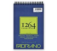 Bloc Papier Dessin 1264 A5 180g Spiral Haut 30 Feuilles 14,8x21 Cm