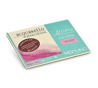 Honsell Fabriano Artistico Acquarello 19001826 Lot de 20 feuilles de carton aquarelle 300 g/m² Blanc naturel satiné 18 x 26 cm