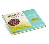 Honsell Fabriano Artistico Acquarello 19022636 Watercolour Bloc de 20 feuilles de carton aquarelle 300 g/m² Blanc naturel