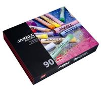 Honsell Jaxell Kit de Pastel d'artiste Extra Fin en cartonetui/kit dans Une boîte en cartonetui, Couleurs Vives Vives pour Artistes Amateurs, Loisirs, école et Formation