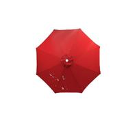 HonunGron Auvent De Remplacement pour Parasol 3.5m/3.0m/2.8m/2.7m/2.5m/2.3m/2m 6/8 Baleines, Toile De Parasol Déporté Remplacement Pour Cour, Jardin, Plage, Protection UV